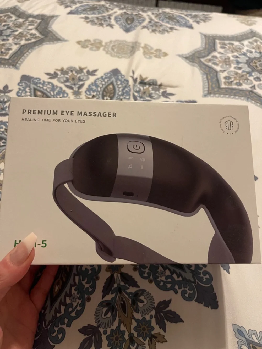 Premium Eye Massager - Black